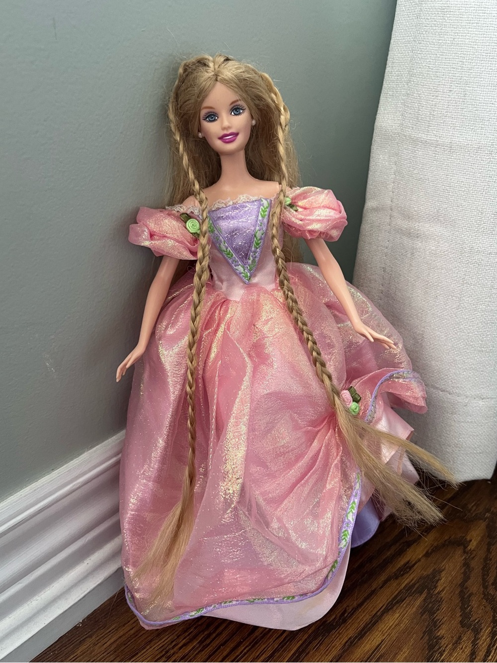 2001 Barbie Collector Edition RARE Princess RAPUNZEL DOLL Long Hair